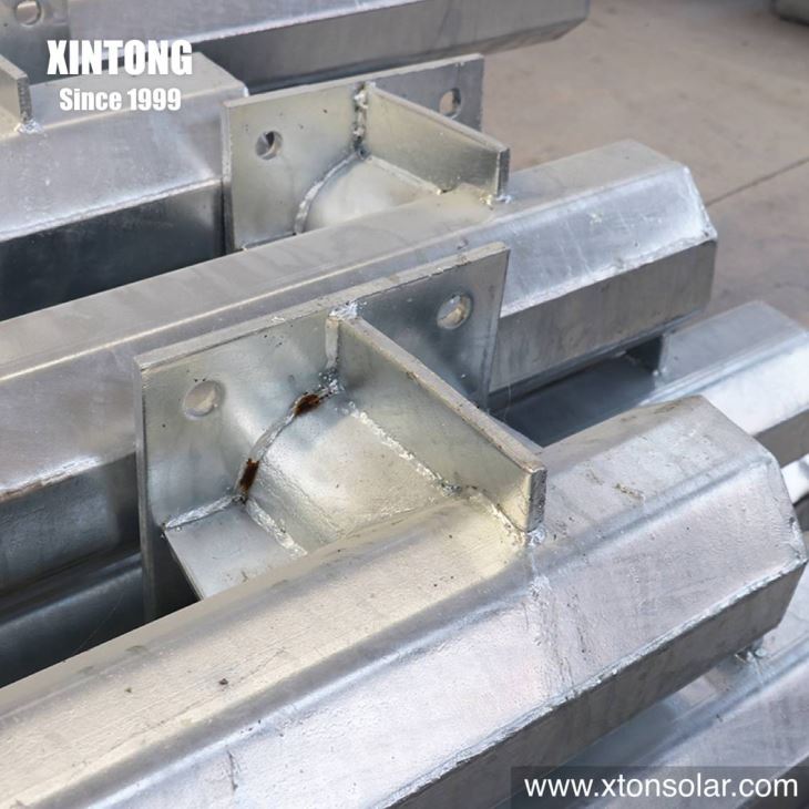 24 Inch Hexagonal Steel Galvanized Pipe Traffic Signal Post Pole 24 Inch Hexagonal Steel Galvanized Pipe Traffic Signal Post Pole