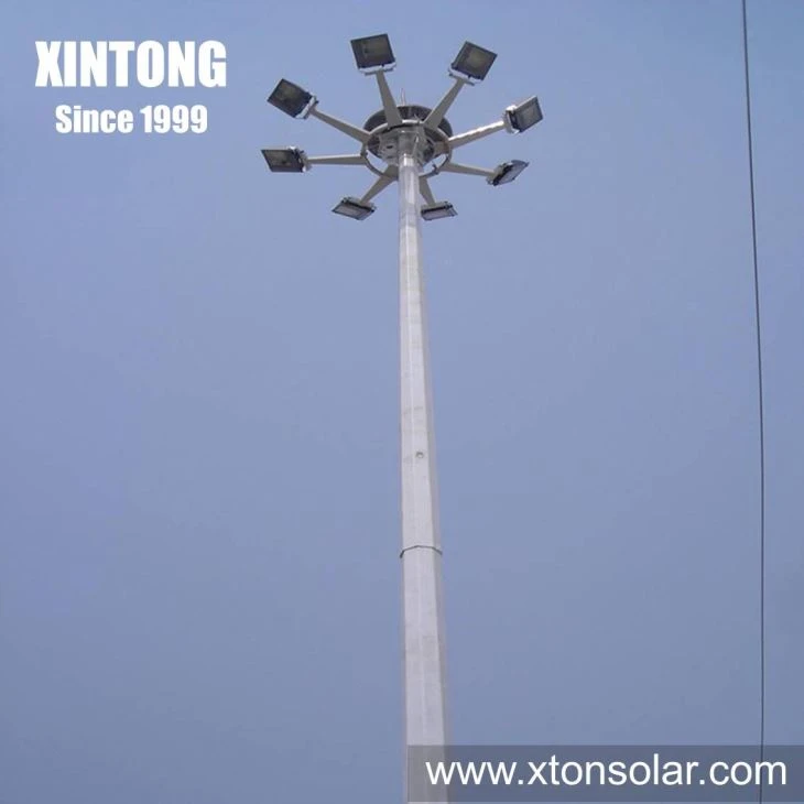 High Mast Light Manufacturer With 30m 35m 40m Pole